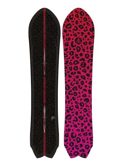 Burton Fish 3D 2025年モデル（左：ベース／右：トップデッキ）