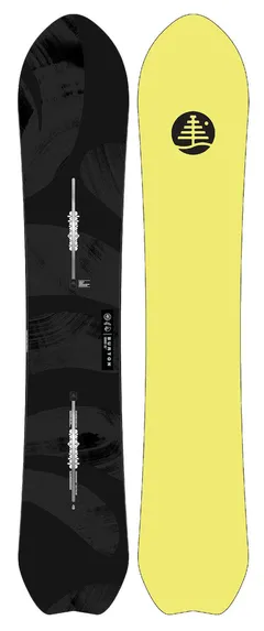 Burton Sensei 156cm 2020/21シーズンモデル(左:トップデッキ/右:ベース)